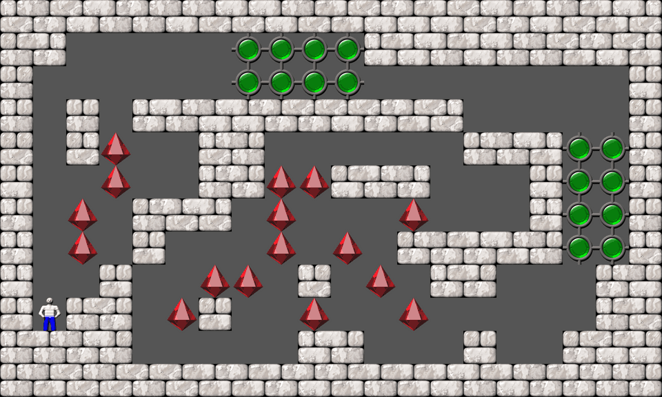 Сокобан More Bugs collections уровень 715